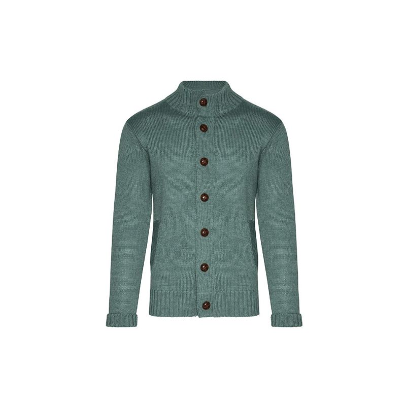 Cable Knit Dual Pocket Cardigan