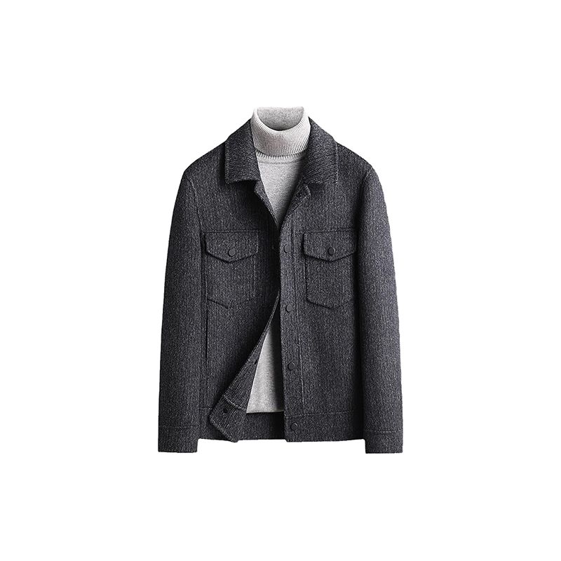 Merino Wool Full Zip Jacket